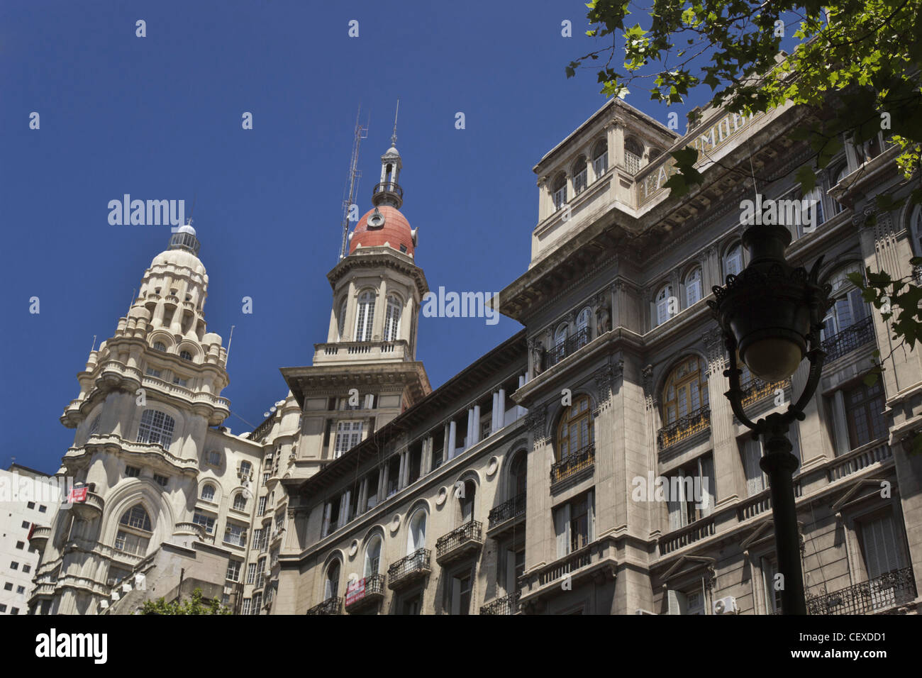 Barolo Palastgebäude, Avenida de Mayo, Buenos Aires, Argentinien Stockfoto