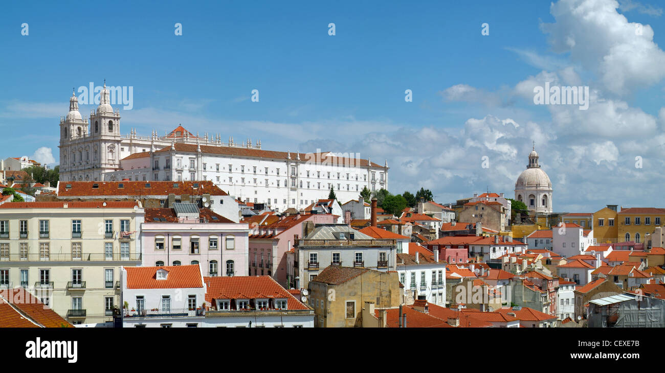 Alfama Lisboa Lissabon Portugal Europa Europe Stockfoto