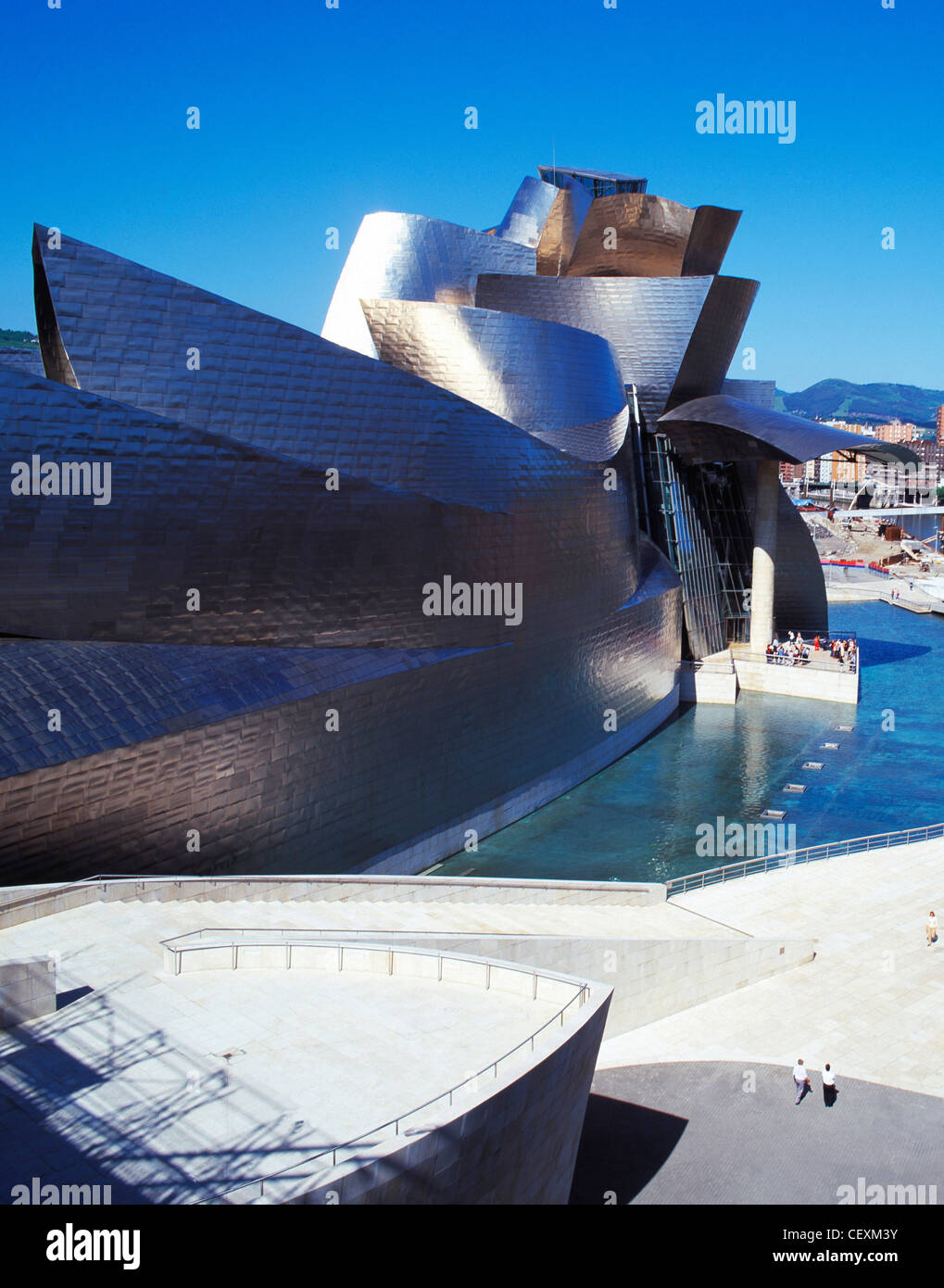 Guggenheim Museum, Bilbao, Pais Vasco, Spanien Stockfoto