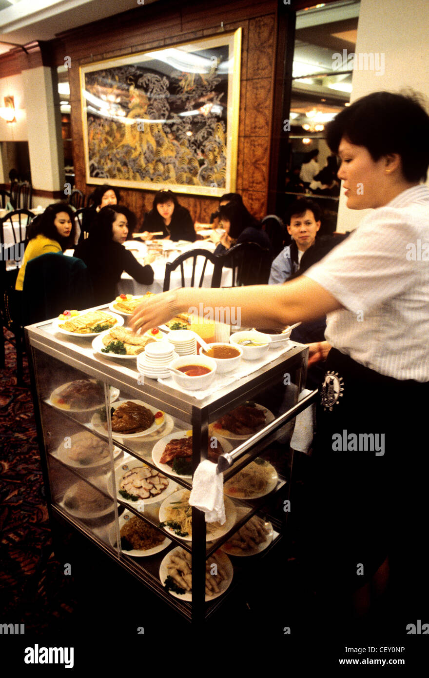 Dim Sum Chinesisches Essen In Chinatown Restaurant In Los Angeles Kalifornien Usa Stockfotografie Alamy