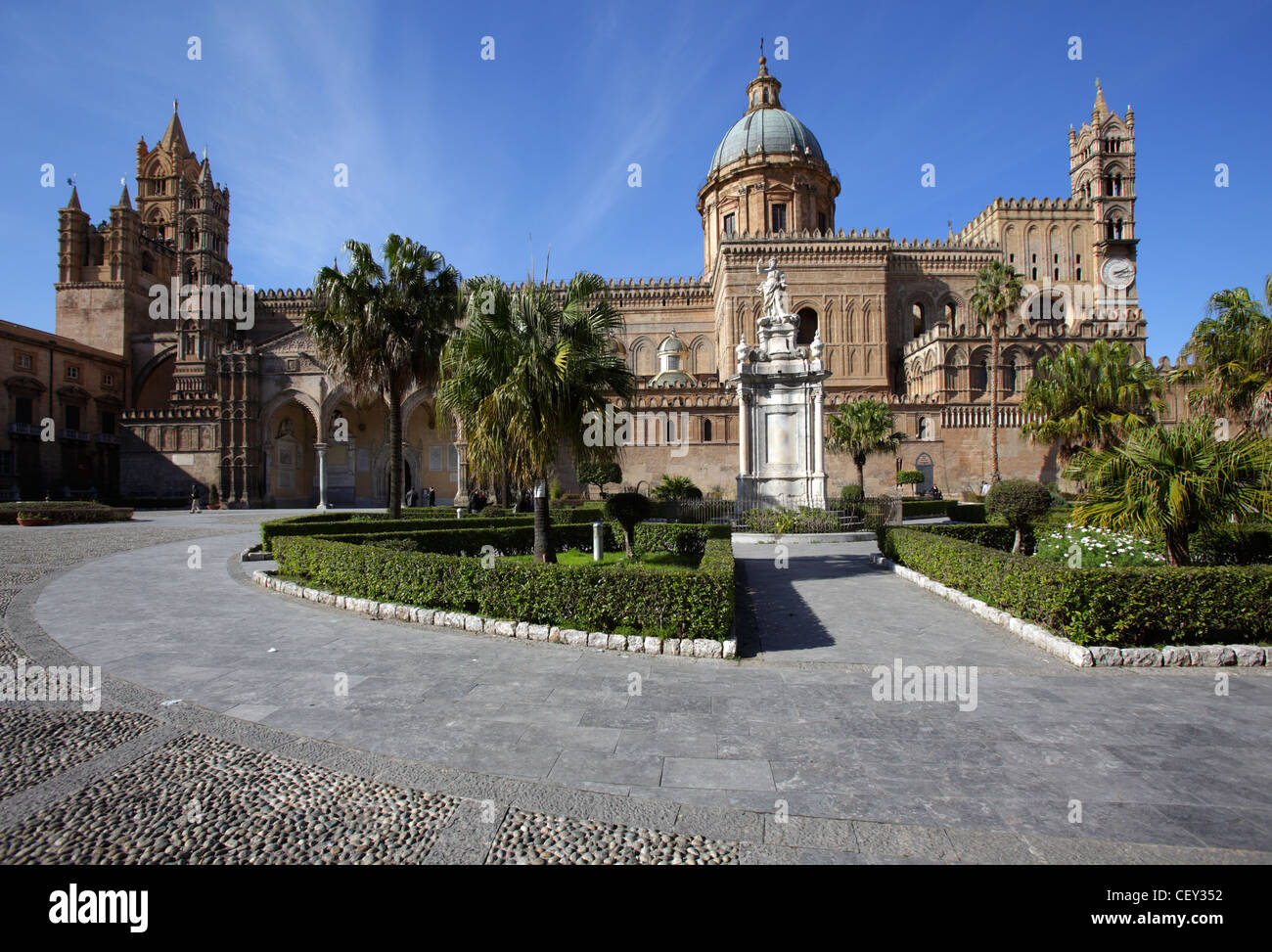 Kathedrale von Palermo, Palermo, Sizilien Stockfoto