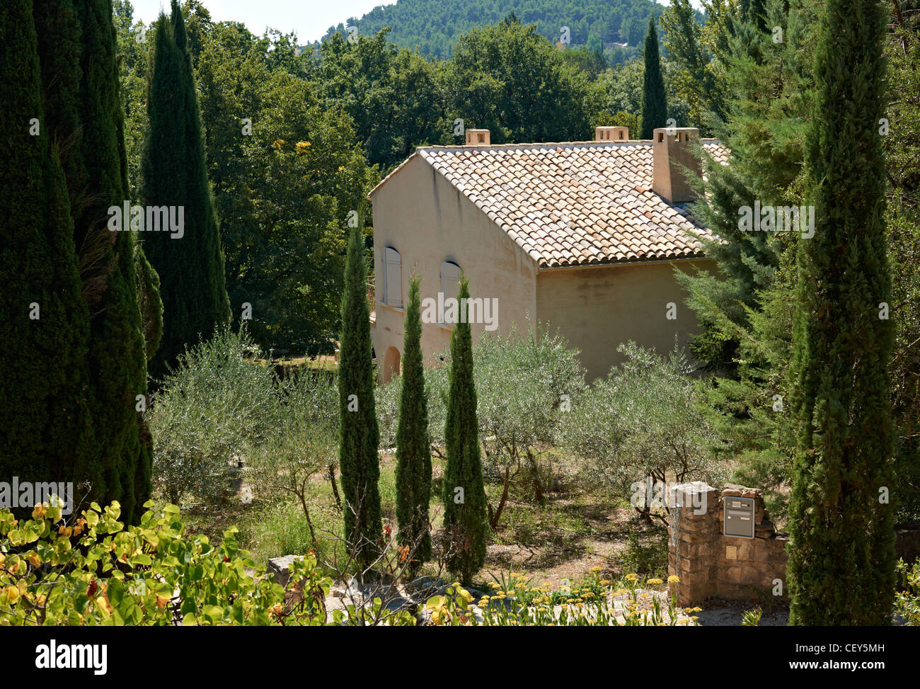 Alten französischen Provence-Landhaus Stockfoto