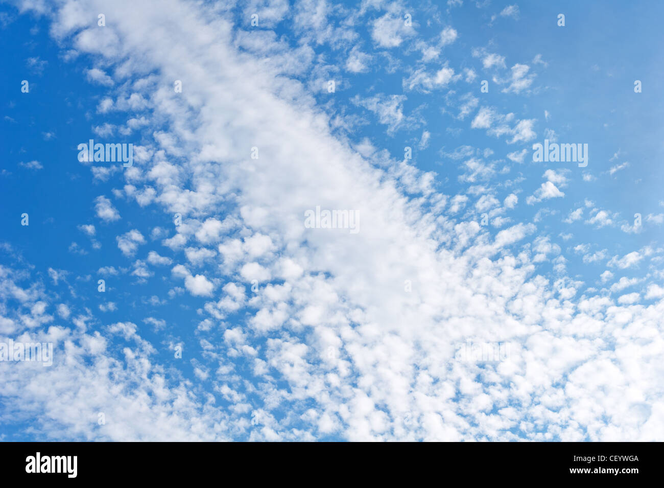Wolke aufbrechen Stockfoto