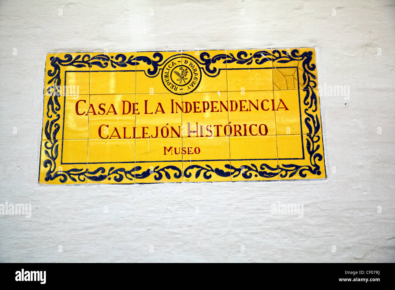 Casa De La Independencia Museum, Asuncion, Paraguay, Südamerika Stockfoto