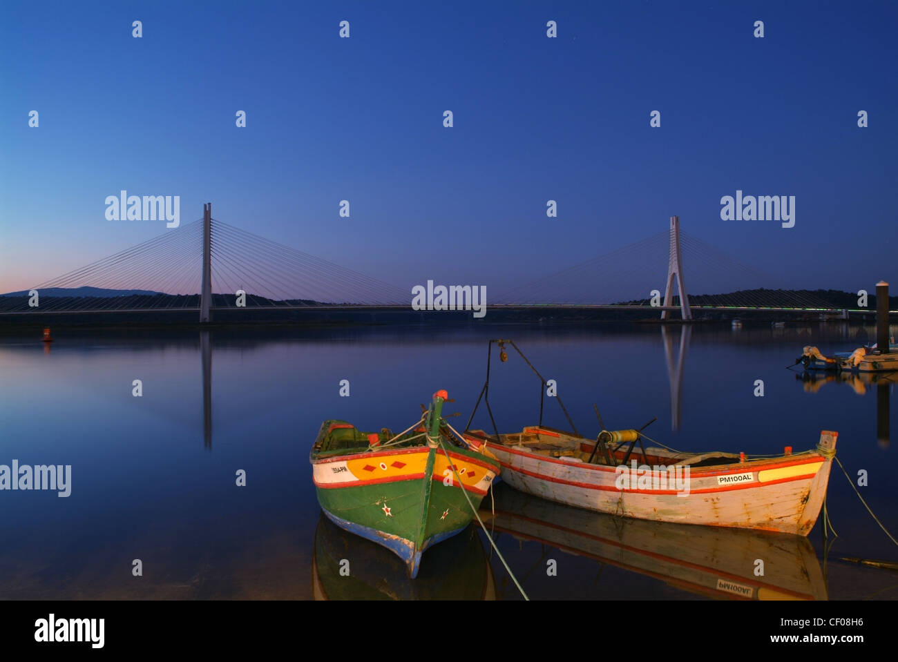 Arade Fluss, Portimao, Algarve, Portugal, Ro Arade Stockfoto