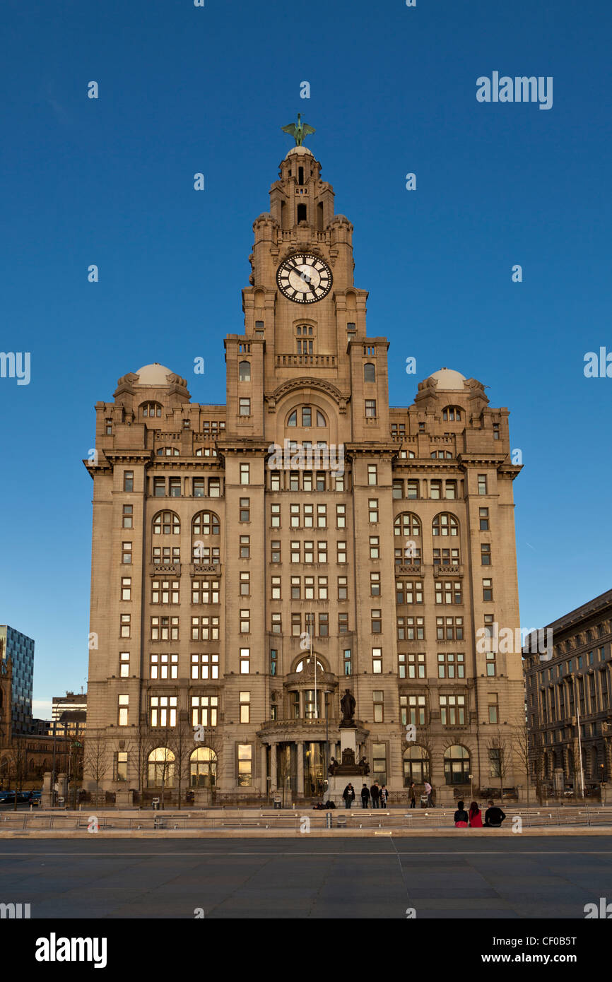 Das Royal Liver Building, Liverpool Stockfoto