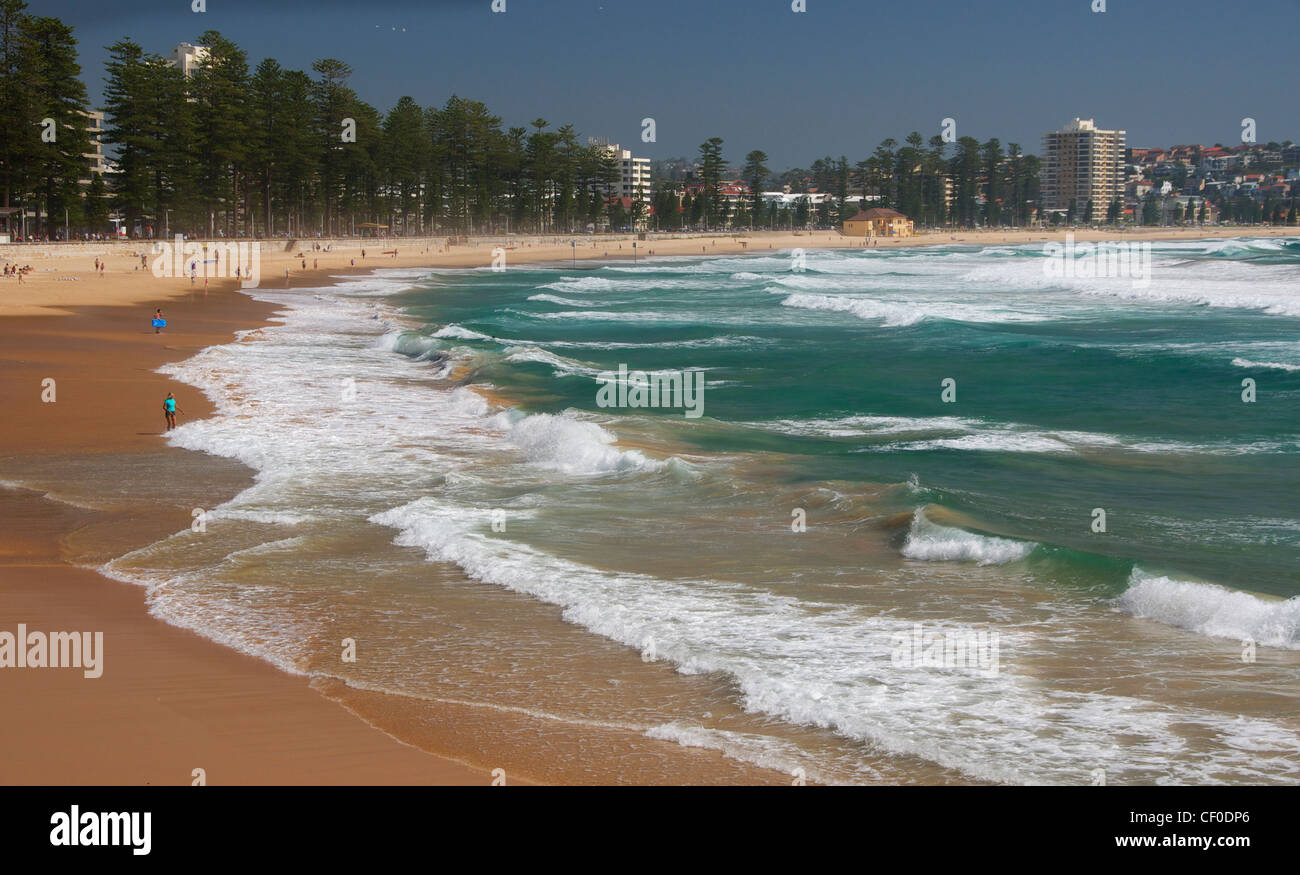 Manly Beach-Sydney-Australien Stockfoto