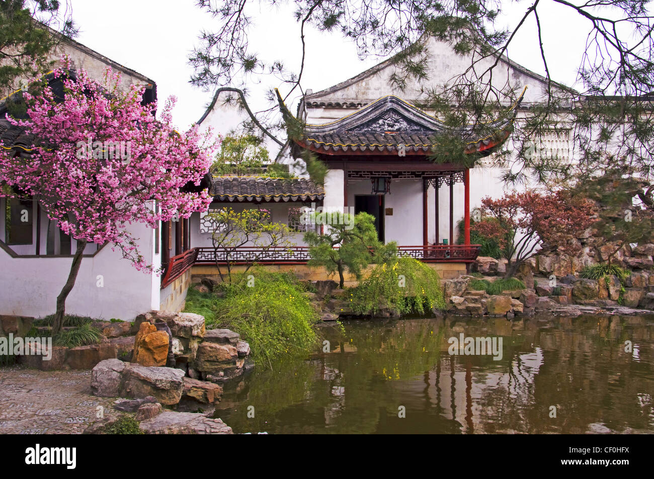 Der Master of Nets Garden - Suzhou (China) Stockfoto