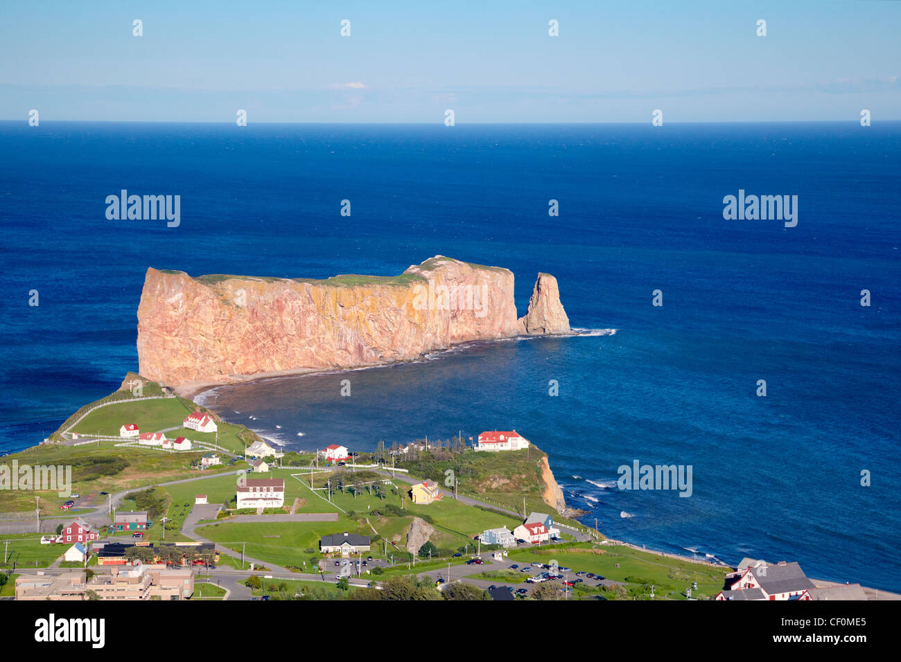 Perce Rock, Perce, Gaspe, Quebec, Kanada Stockfoto