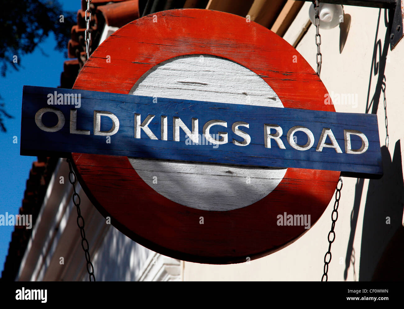 LONDON-BRITISCHE PUB-ZEICHEN Stockfoto