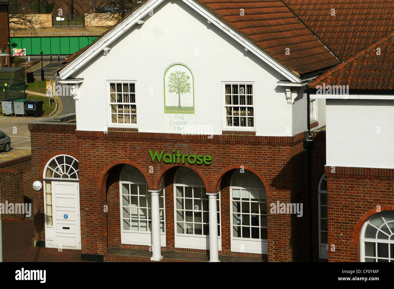 Waitrose Supermarkt In Welwyn Garden City Stockfoto Bild