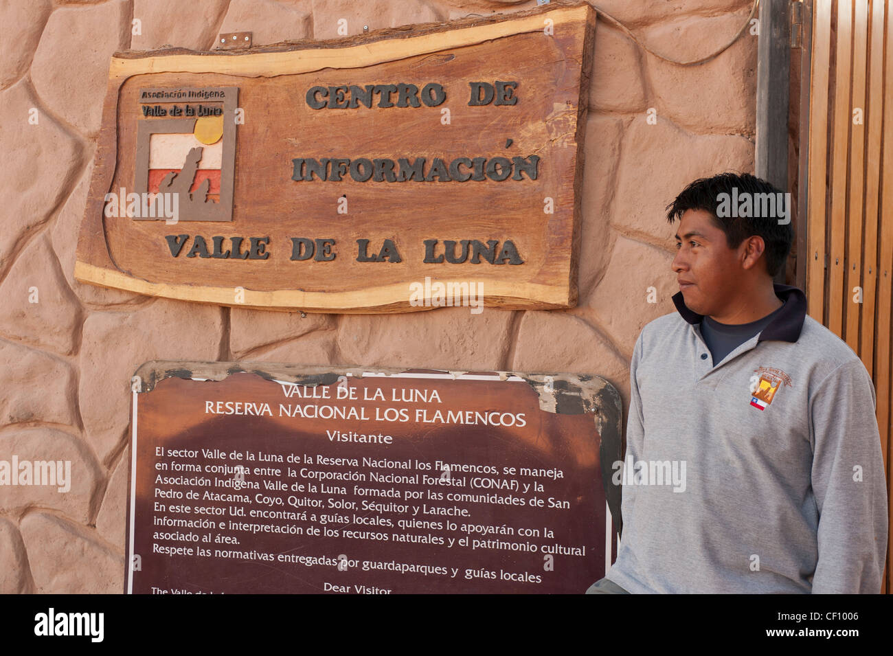 Valle De La Luna (Tal des Mondes), Atacama-Wüste, Chile. Stockfoto