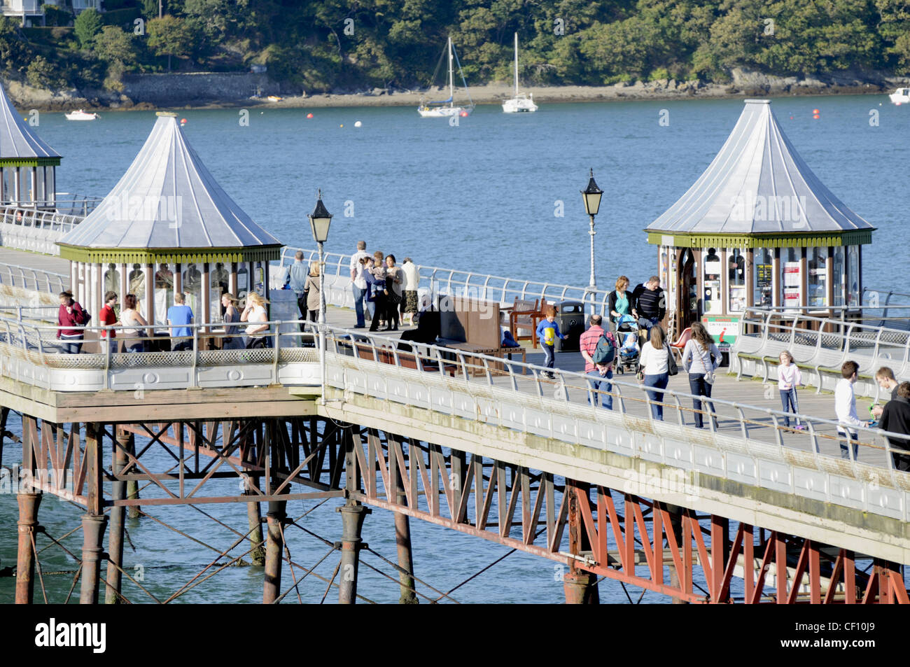 Bangor pier Stockfoto