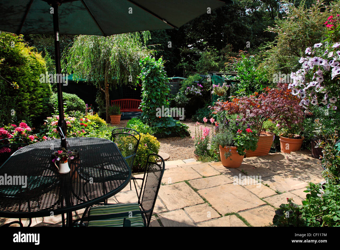 STADTGARTEN, LONDON, UK Stockfoto