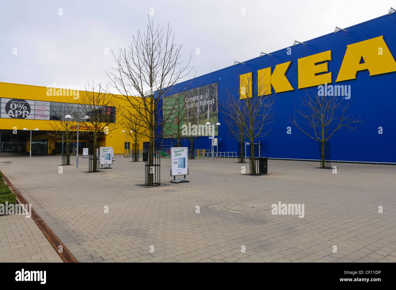 IKEA Einrichtungshaus, Belfast Stockfoto