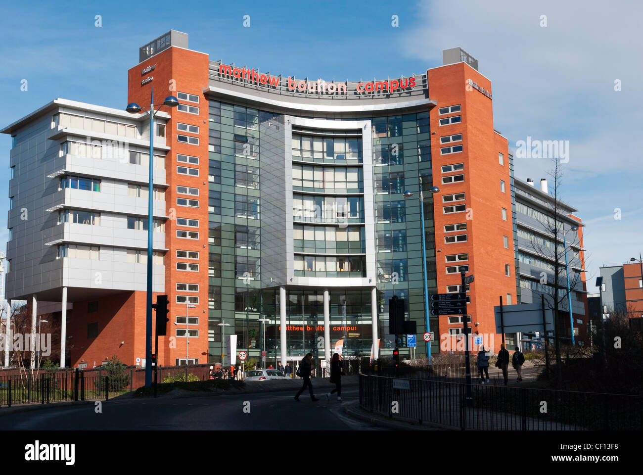 Die neue Matthew Boulton Campusgebäude in Birmingham Stockfoto