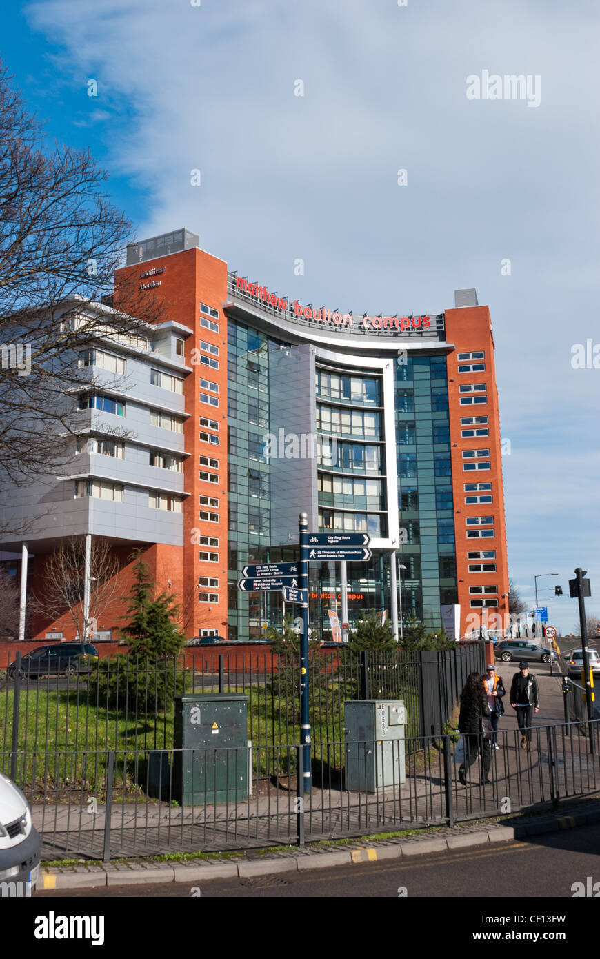 Die neue Matthew Boulton Campusgebäude in Birmingham Stockfoto