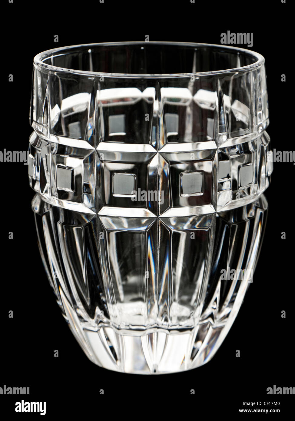 Waterford führen "Marquis" Quadrata Whisky Kristallglas (2007) Stockfoto