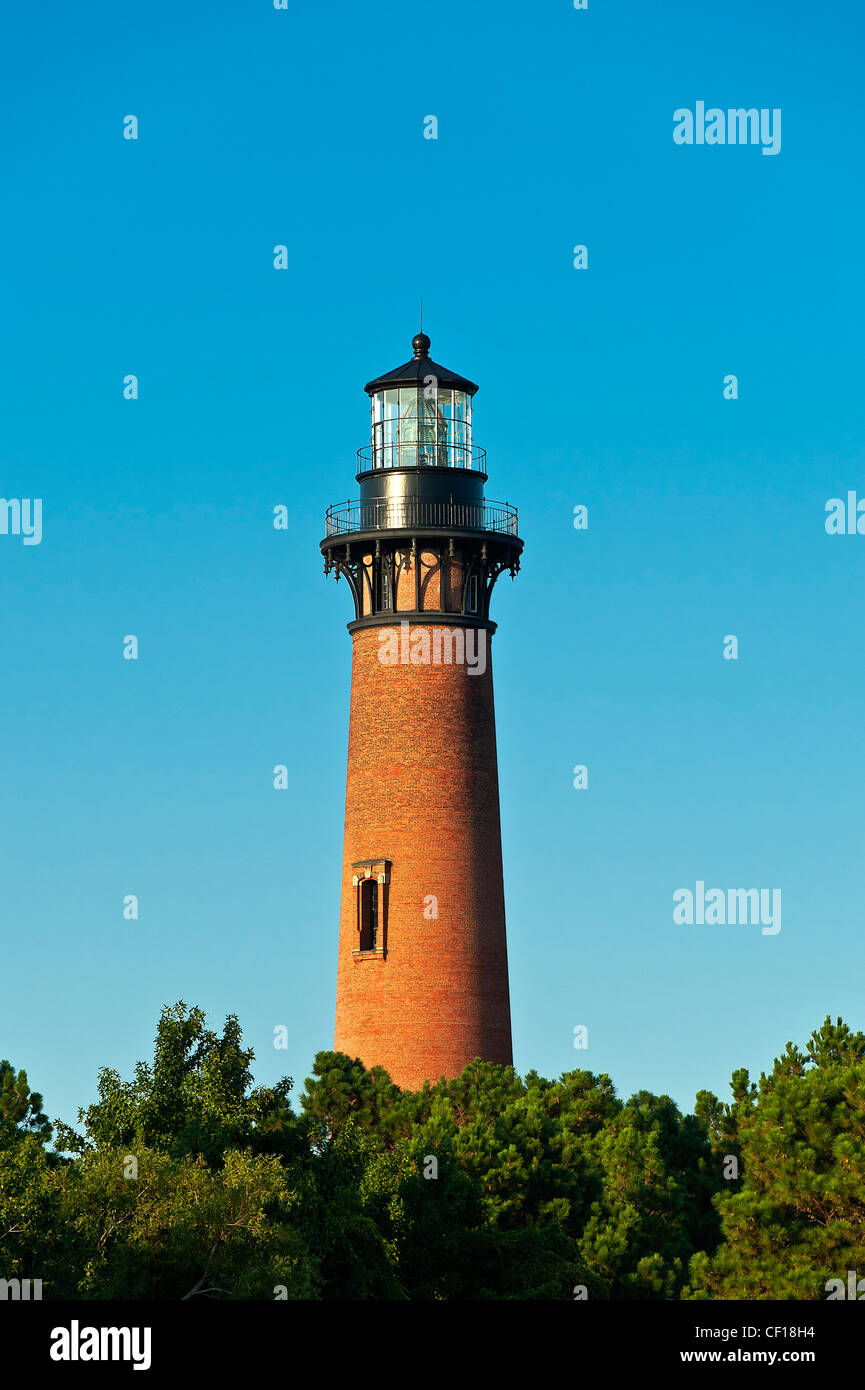 Currituck Beach Licht, Corolla, North Carolina, USA Stockfoto