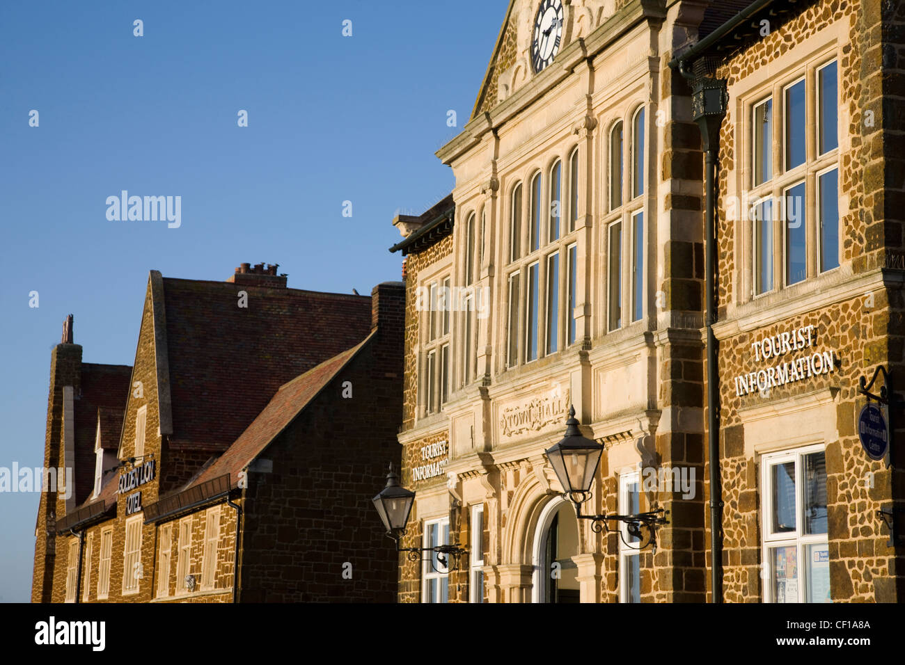 Das Rathaus in Hunstanton Norfolk Stockfoto