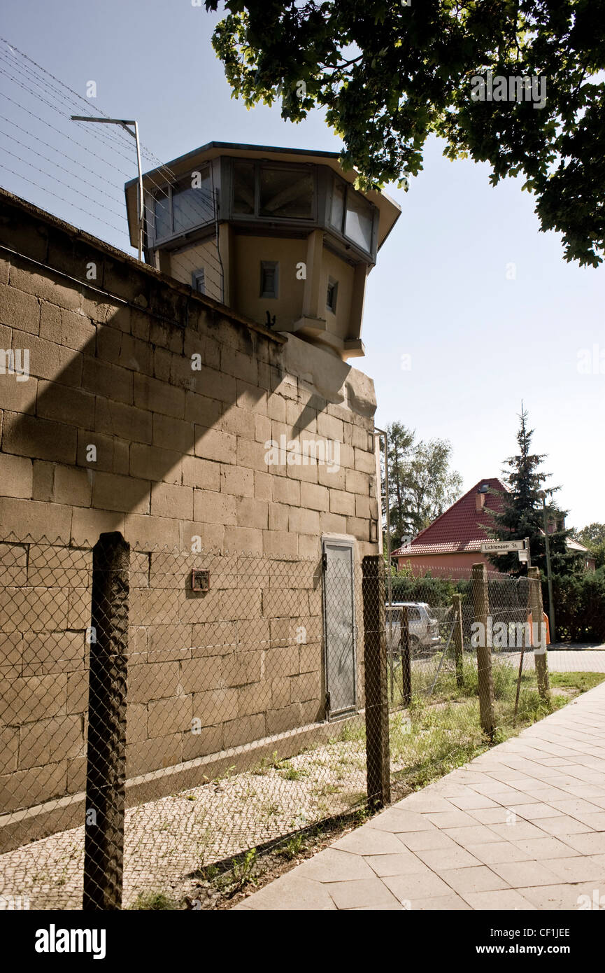 Das STASI-Gefängnis. Ehemalige sowjetische besondere Camp und Untersuchungshaft Gefängnis des Ministerium für staatliche Sicherheit DDR. Stockfoto