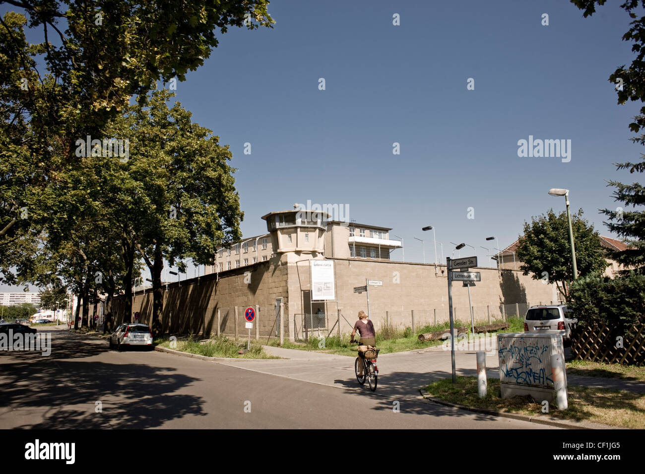 Das STASI-Gefängnis. Ehemalige sowjetische besondere Camp und Untersuchungshaft Gefängnis des Ministerium für staatliche Sicherheit DDR. Stockfoto