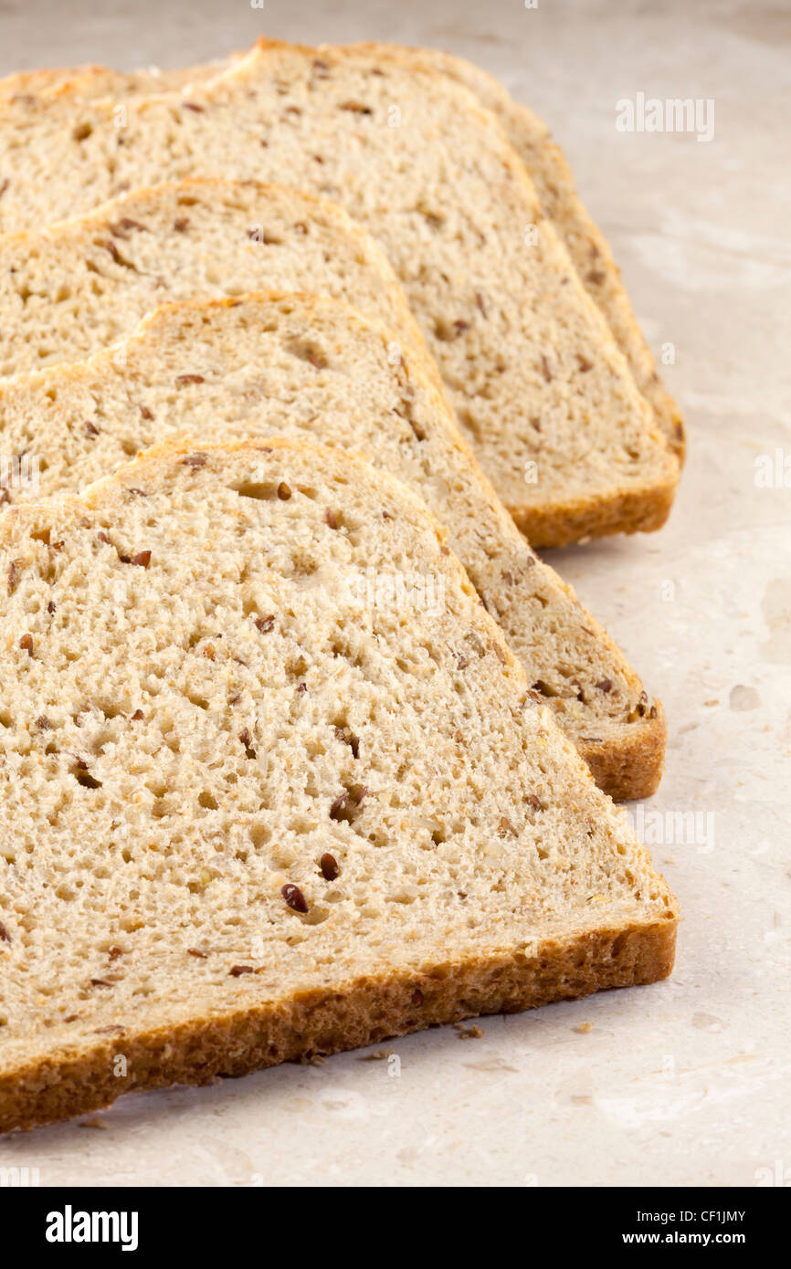 Schnittbrot Stockfoto