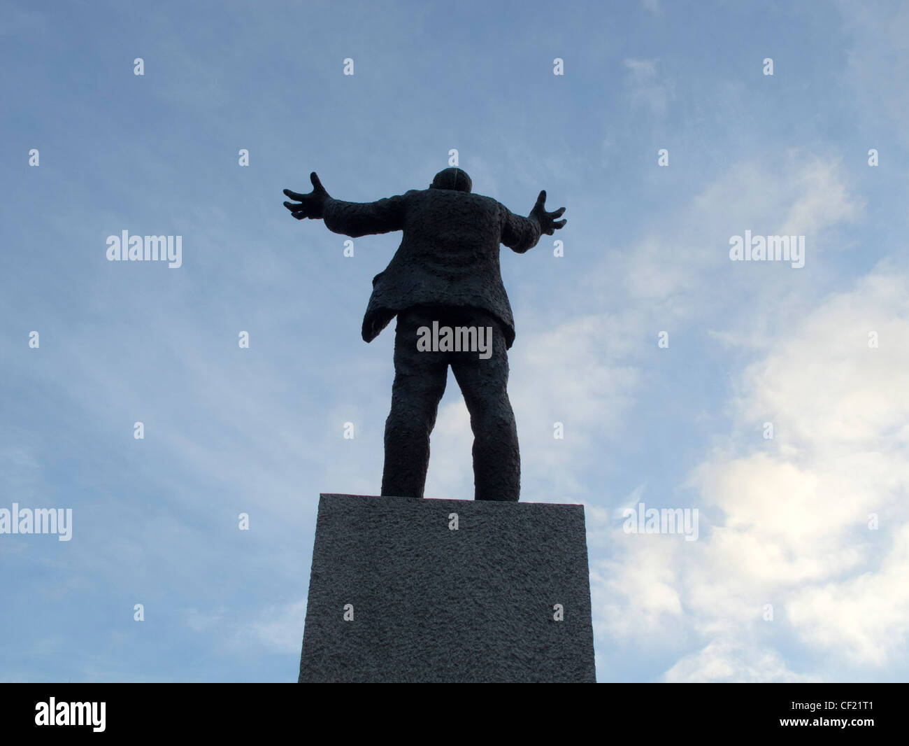 Jim larkin Statue auf O' Connell street in Dublin Irland Stockfoto