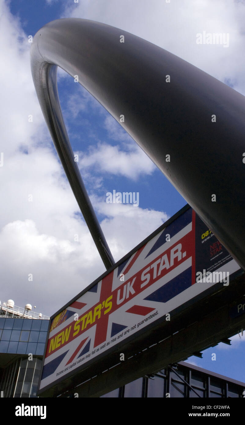 Alte Straße Kreisverkehr. Alte Straße wurde als Ealdestrate in c. 1200 und le Oldestrete im Jahre 1373 aufgenommen. Stockfoto