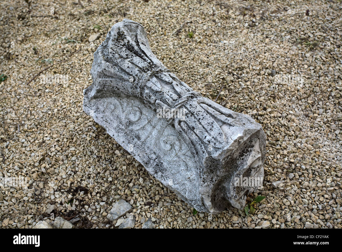 Archäologische reservieren Abritus, römische militärische Lager, später städtische Zentrum in der Provinz von Moesia Inferior im römischen Reich Stockfoto