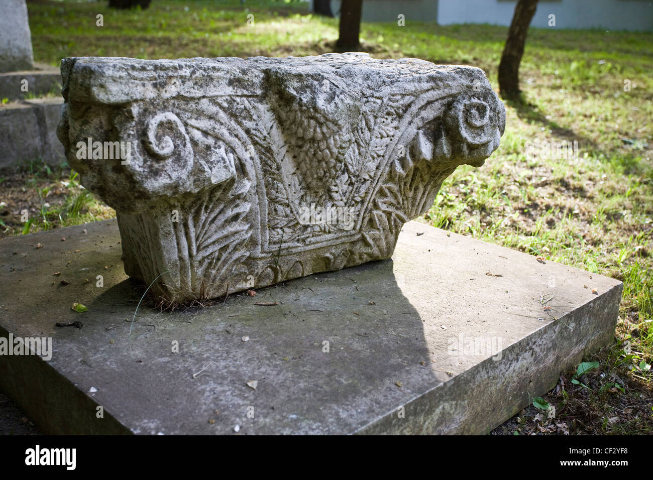 Archäologische reservieren Abritus, römische militärische Lager, später städtische Zentrum in der Provinz von Moesia Inferior im römischen Reich Stockfoto