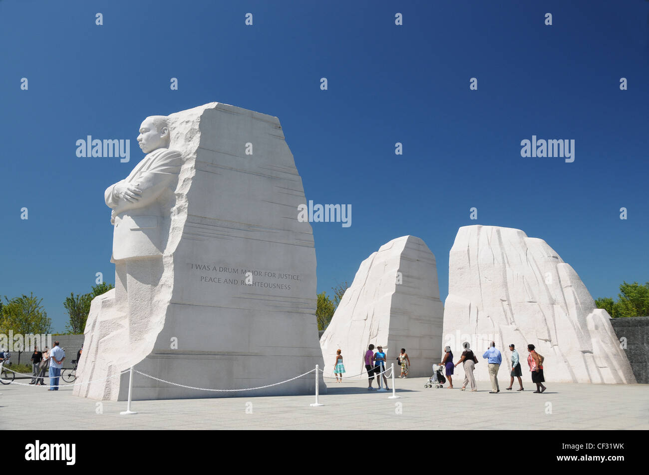 Martin Luther King, Jr. National Memorial auf der Mall in Washington, D.C. Stockfoto