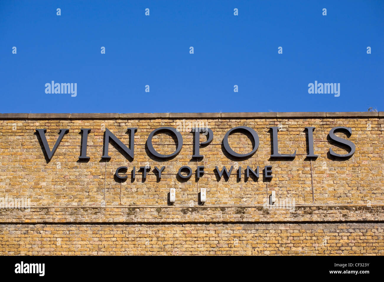 Vinopolis, Londons Weinprobe Ziel. Erleben Sie Weine aus der ganzen Welt Wein-Touren angeboten bei t Stockfoto