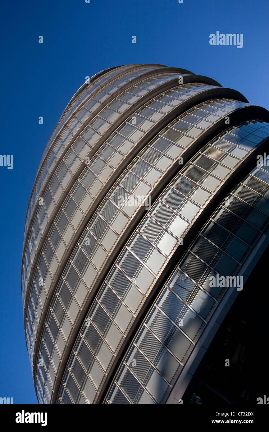 Rathaus, von Norman Foster entworfen wurde 2002 eröffnet. Es ist der Sitz der die größere London Authority (GLA) bestehend aus Stockfoto