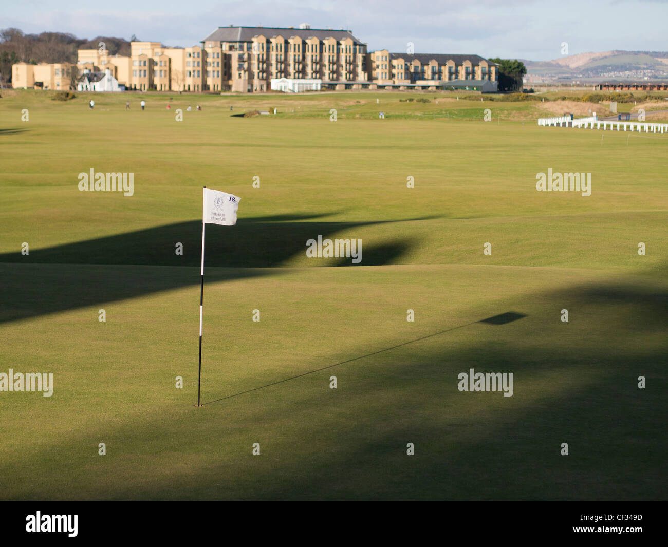 18. Grün, dem Old Course, St Andrews Stockfoto