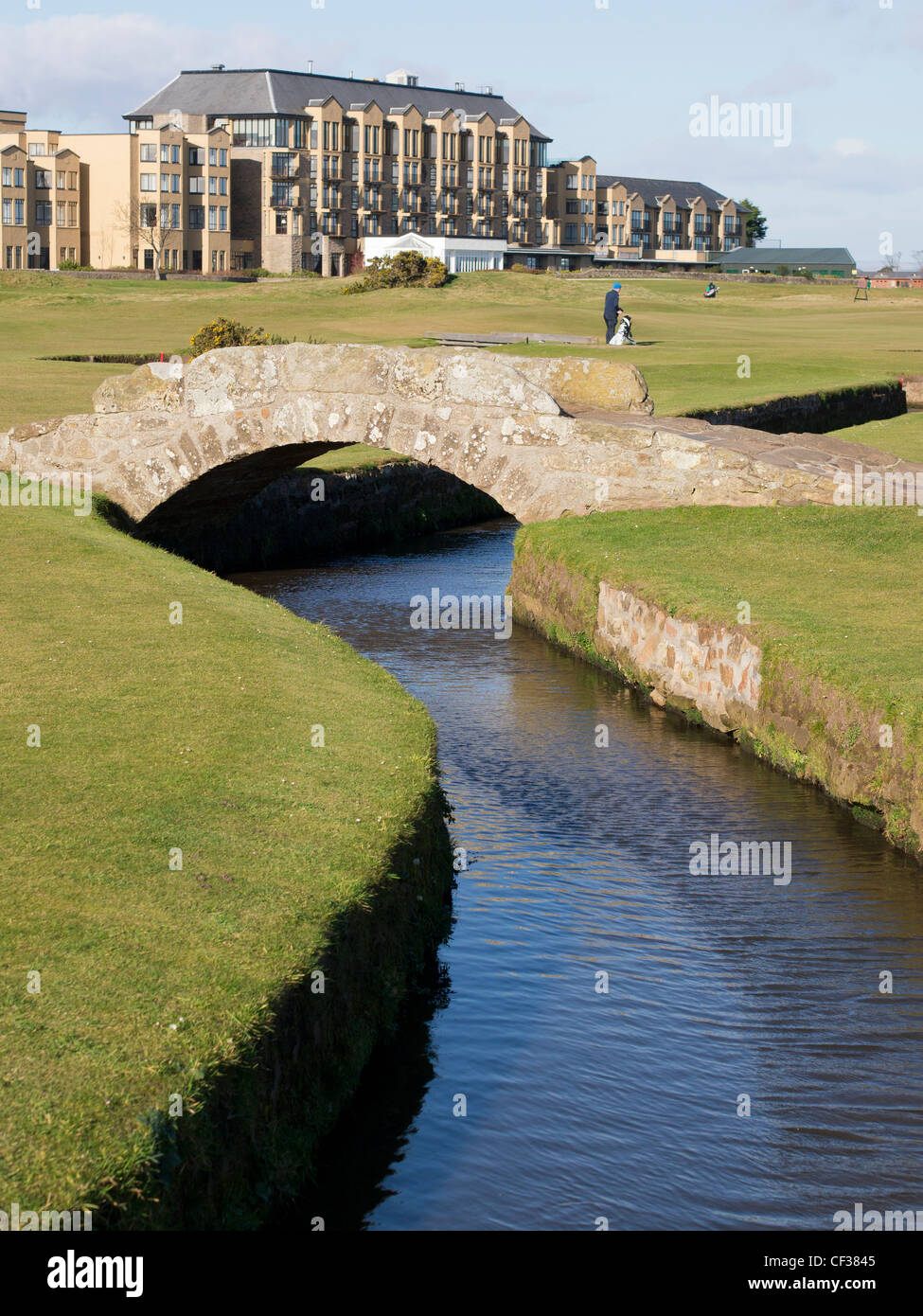 Der Old Course Swilcan Bridge St Andrews Stockfoto