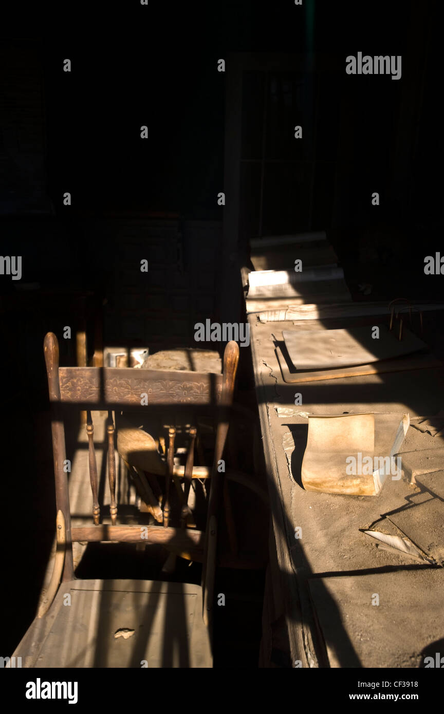 Geisterstadt Bodie, Kalifornien Stockfoto