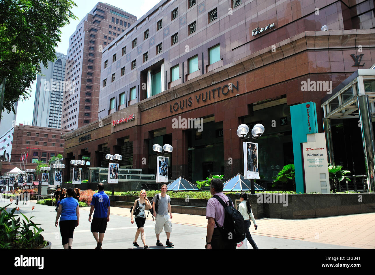 Orchard Road Singapur Stockfoto