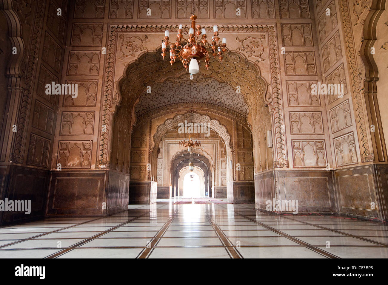 Badshahi Moschee, Lahore, Pakistan Stockfoto