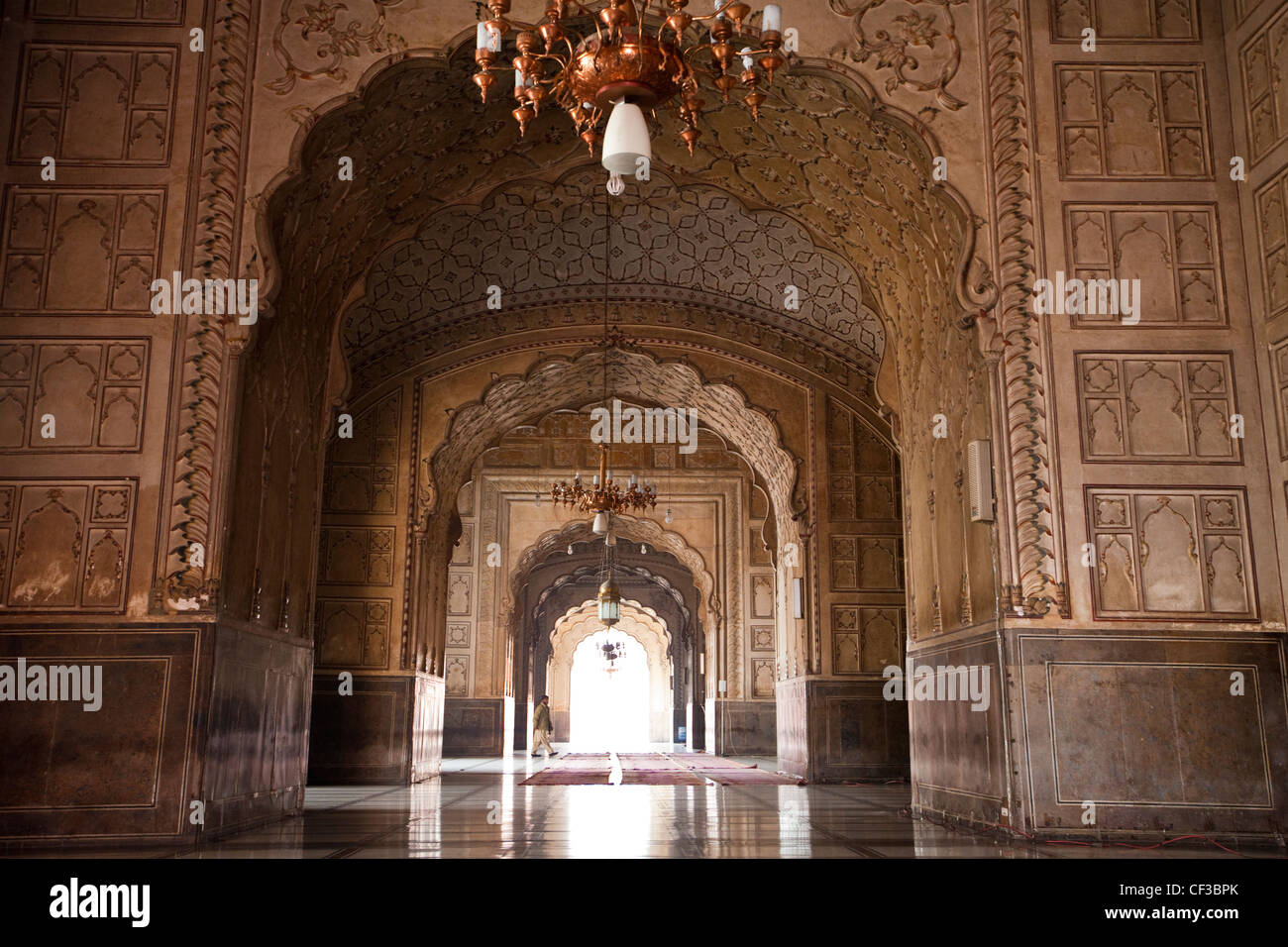 Badshahi Moschee, Lahore, Pakistan Stockfoto