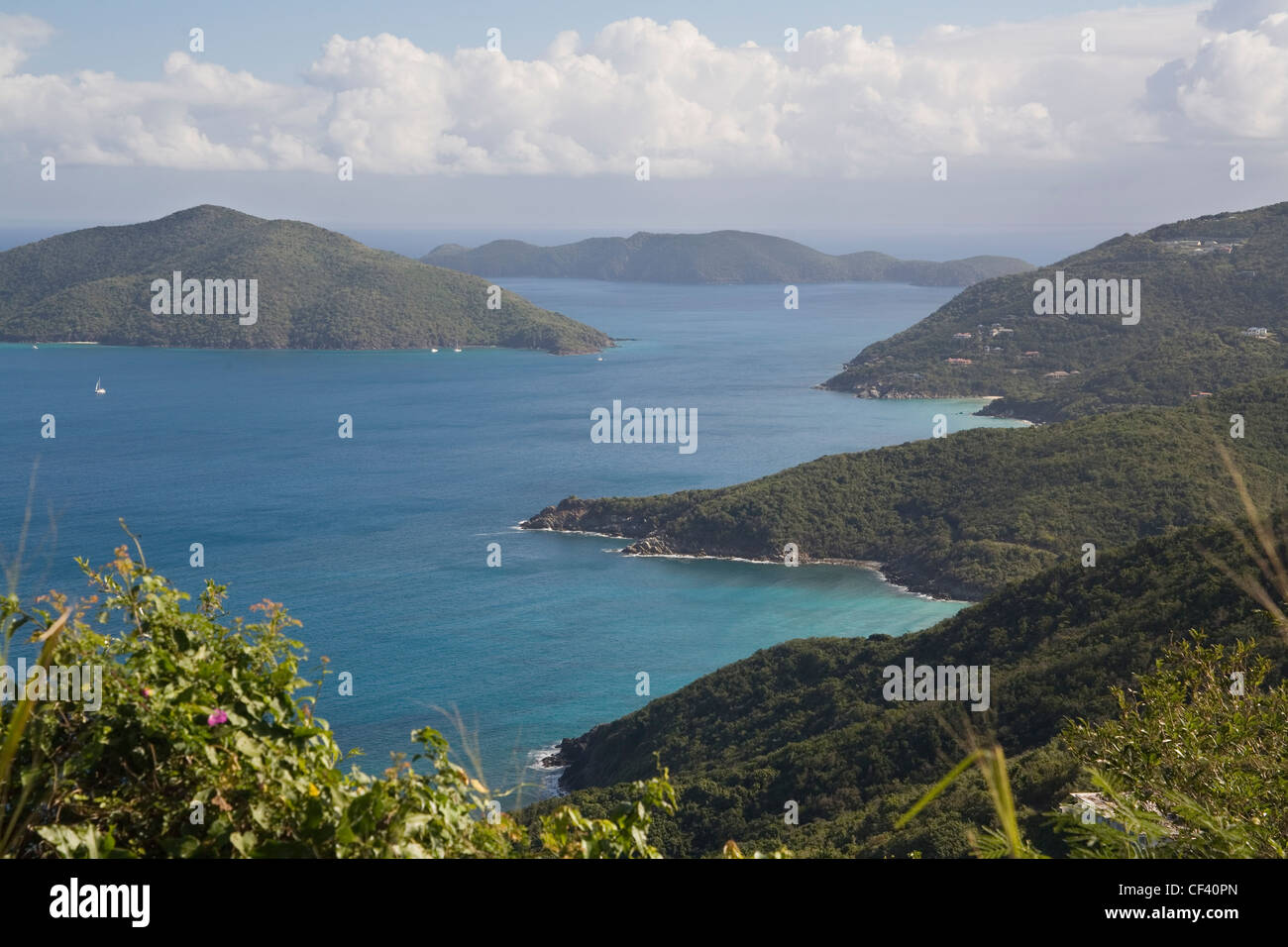 Karibik-British Virgin Islands Tortola Nordküste Stockfoto