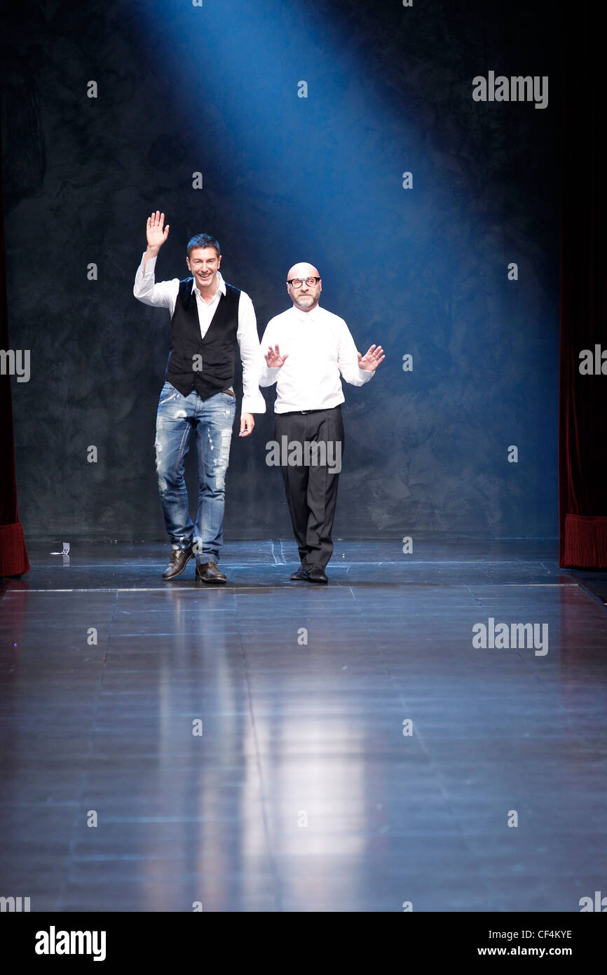 Stefano gabbana and domenico dolce Fotos und Bildmaterial in hoher