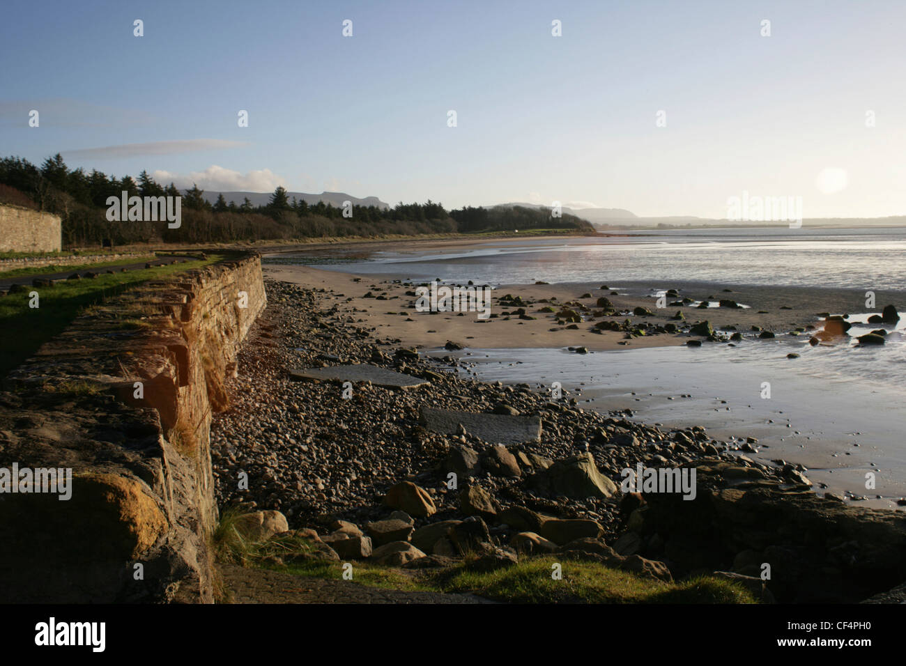 Lissadell Küstenlinie, County Sligo, Stammsitz der Familie Gore-stand, einschließlich Contrance Gore-Booth, irischer revolutionär Stockfoto