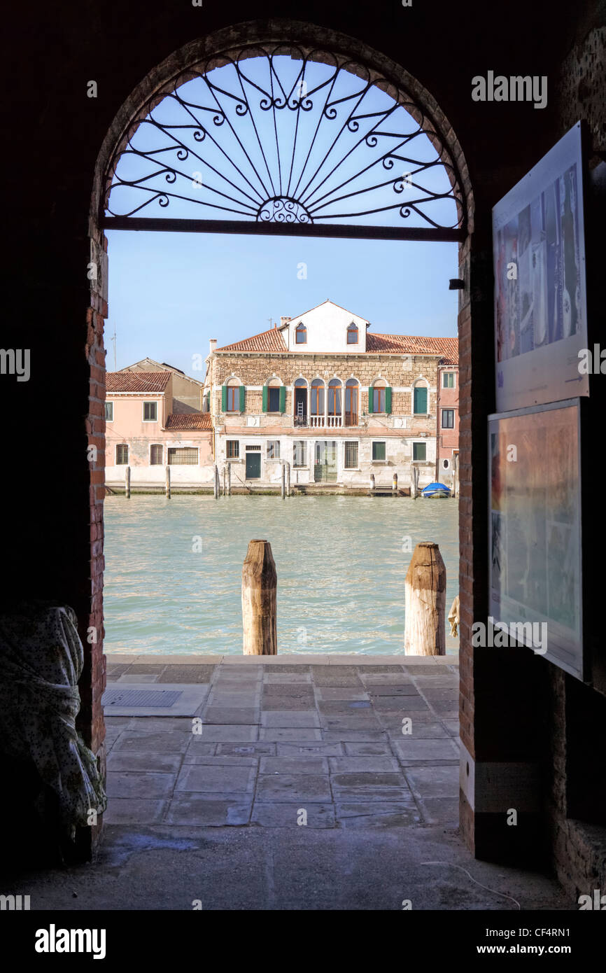 Canale San Giovanni, Murano, Veneto, Italien Stockfoto