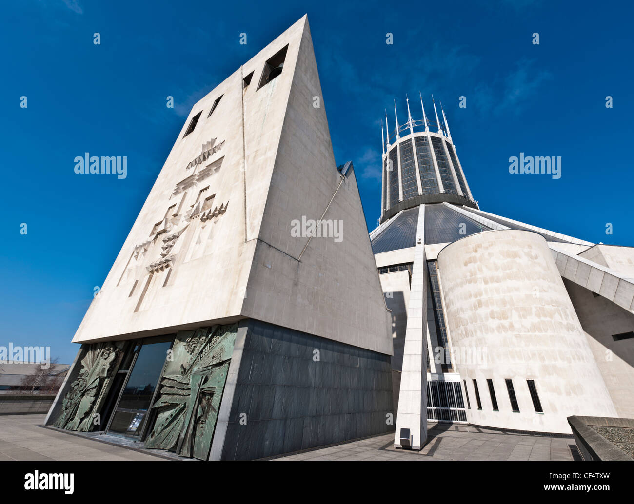 Die Metropolitan Kathedrale Kirche Christkönig bekannt als Liverpool Metropolitan Cathedral. Stockfoto