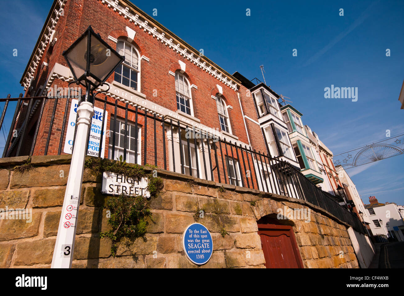 Periode Gebäude der High Street Hastings Altstadt East Sussex UK Stockfoto