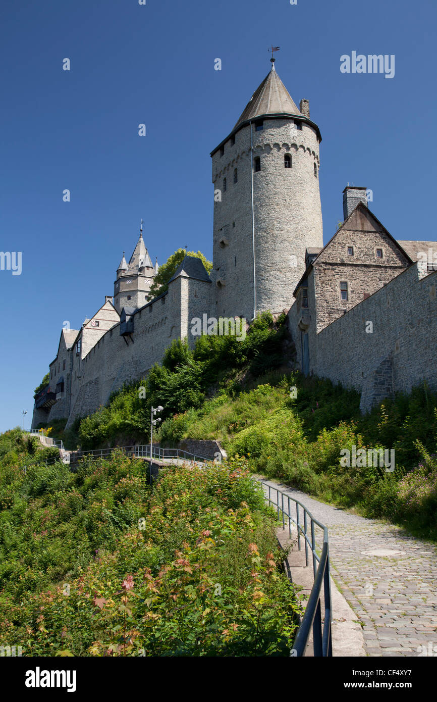 Burg Altena, Altena, Lennetal, Sauerland, Nordrhein-Westfalen, Deutschland, Europa Stockfoto