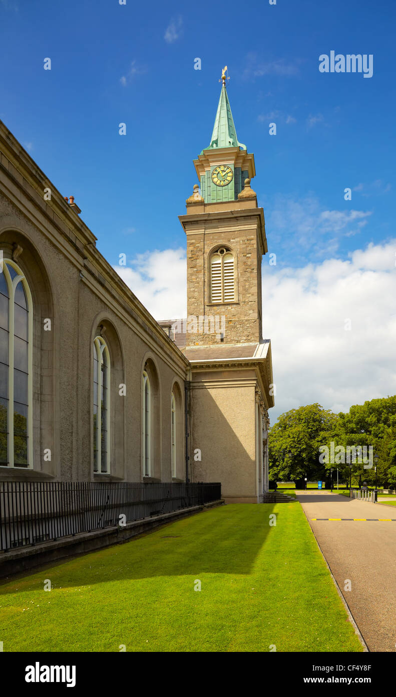 Glockenturm im Irish Museum of Modern Art (IMMA) in Dublin, Irland. Stockfoto
