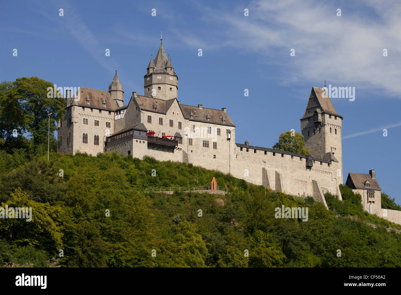 Burg Altena, Altena, Lennetal, Sauerland, Nordrhein-Westfalen, Deutschland, Europa Stockfoto