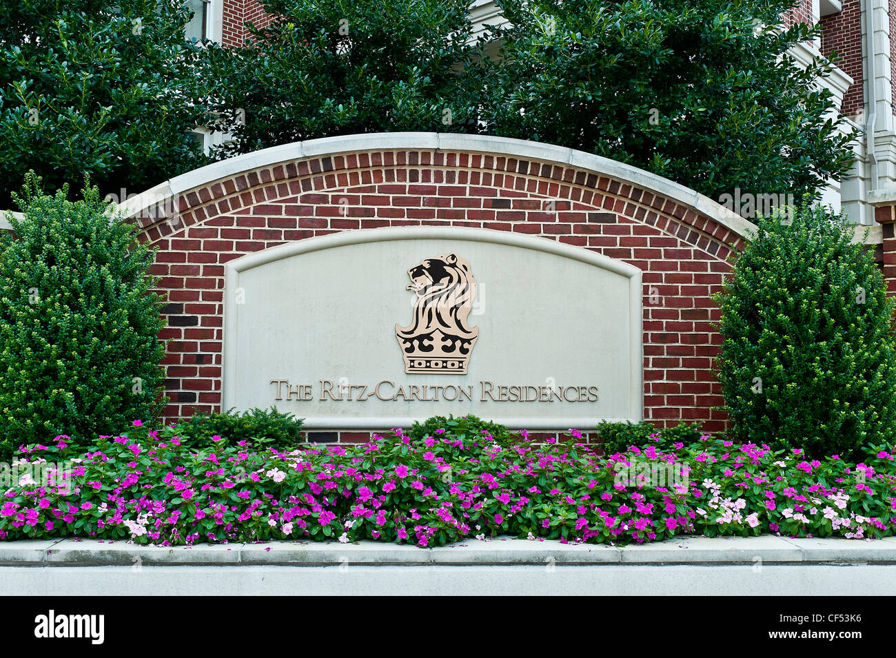 Ritz Carlton Residences, Innenhafen, Baltimore, Maryland Stockfoto
